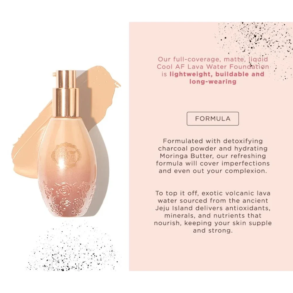 PRETTY VULGAR | VIRAL! COOL AF-LAVA WATER FOUNDATION | SHADE: FOR SHOW